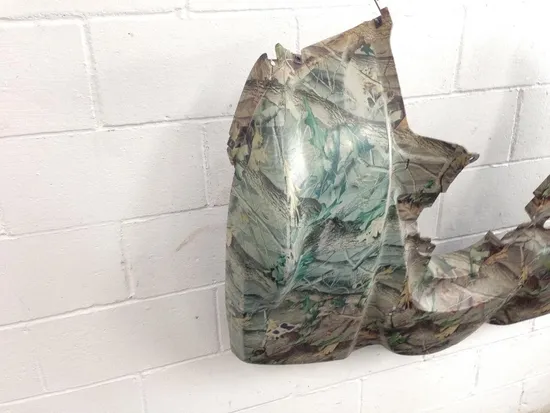 Rear Fender Fenders Plastic 2006 Kawasaki Brute Force 750 KVF750B 4x4i 2041 x