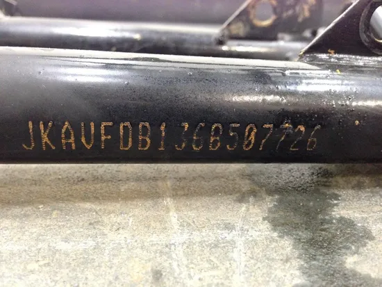 Frame Chassis EZ REG 2006 Kawasaki Brute Force 750 KVF750B 4x4i 2041