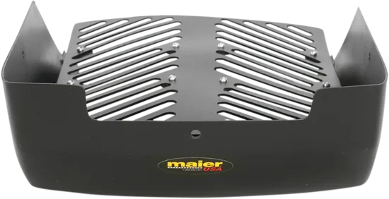 Maier Stealth Black Radiator Guard Cover Louver