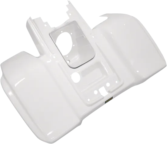 Maier White Polyethylene Rear Fender Fairing Guard