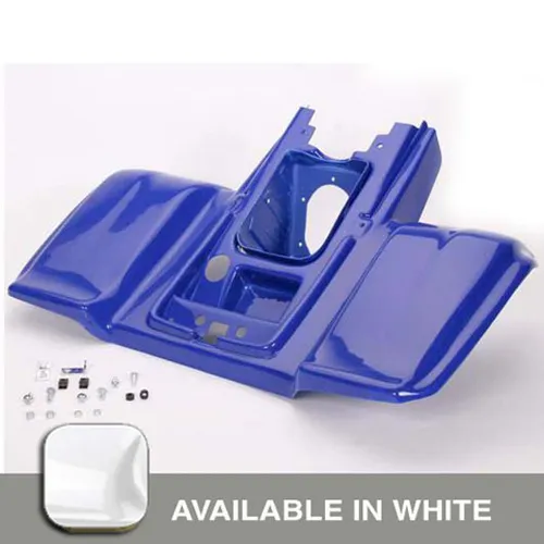 Maier White Polyethylene Rear Fender Fairing Guard