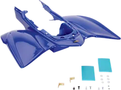 Maier Dark Blue Polyethylene Rear Fender Fairing Guard