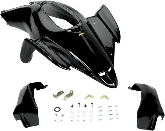 Maier Black Polyethylene Racing Front Fender Fairing Guard