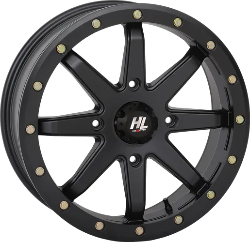 HL9 Beadlock Front Rear Wheel Matte Black 18x7 4/156 6+1 45mm
