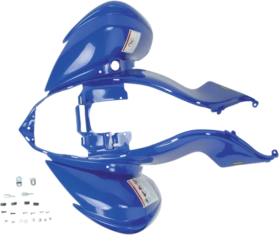 Maier Dark Blue Polypropylene Front Fender Fairing Guard