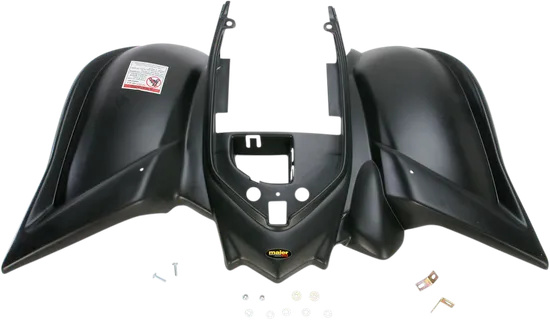 Maier Stealth Black Polyethylene Rear Fender Fairing Guard