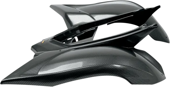 Maier Black Carbon Polyethylene Rear Fender Fairing Guard
