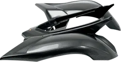 Maier Black Carbon Polyethylene Rear Fender Fairing Guard