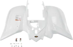 Maier White Polyethylene Rear Fender Fairing Guard