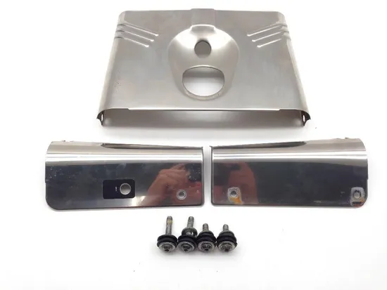 Fork Cover Headlight Tins 07 Harley Heritage Softail Classic FLSTC 2077