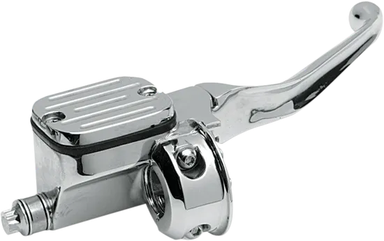 DS Chrome Cut Down Front Brake Master Cylinder 9/16 Bore 1
