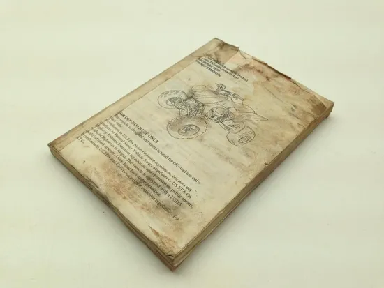 TRX 450ER Owners Manual From 2007 Honda