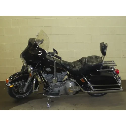Main Frame Chassis CLN Ready To Go 1985 Harley Electra Glide Classic FLHTC 2099 18