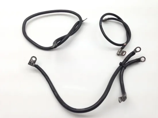 Positive Negative Battery Wires 1985 Harley Electra Glide Classic FLHTC 2099