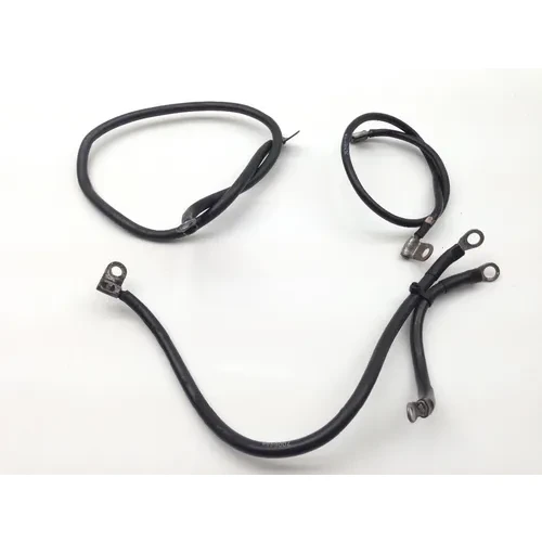 Positive Negative Battery Wires 1985 Harley Electra Glide Classic FLHTC 2099 3