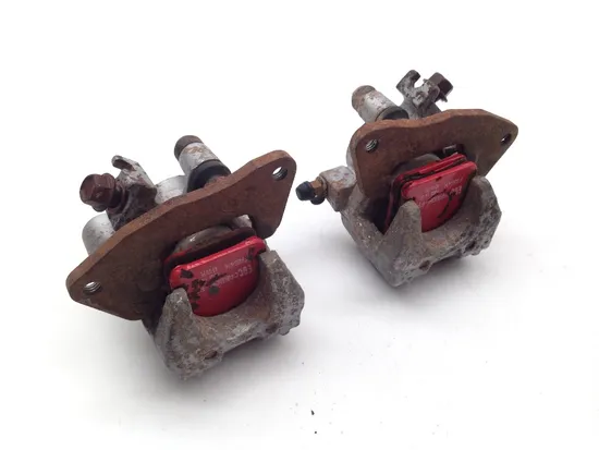 Left Right Front Brake Caliper Set 2002 Yamaha Grizzly 660 YFM660F 2107A PARTS