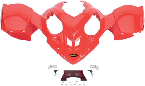 Maier Fighting Red Polypropylene Front Fender Fairing Guard
