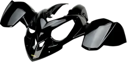 Maier Black Polypropylene Front Fender Fairing Guard