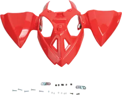 Maier Fighting Red Polyethylene Front Fender Fairing Guard