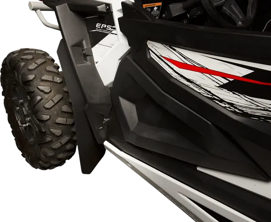 Maier Stealth Black Mud Flaps Splash Guards Set 4pc