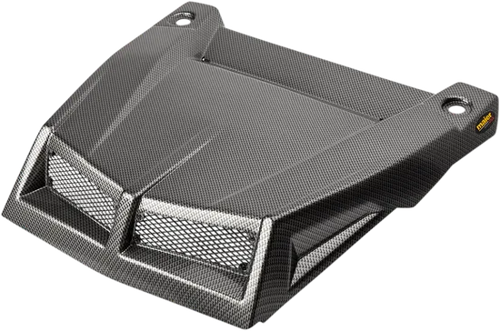 Maier Black Carbon Polyethylene X17 Scooped Vented Hood