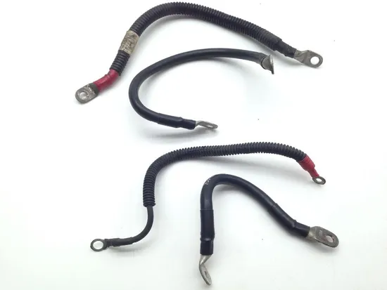 Positive Negative Battery Starter Wires 00 Harley Electra Classic FLHTCI 2163