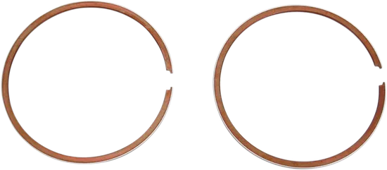 Wiseco 2-Stroke Steel Single Piston Ring Set 49.5mm