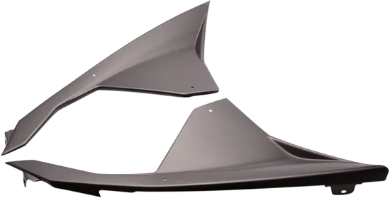 Maier Stealth Black Polypropylene Front Fender Fairing Guard