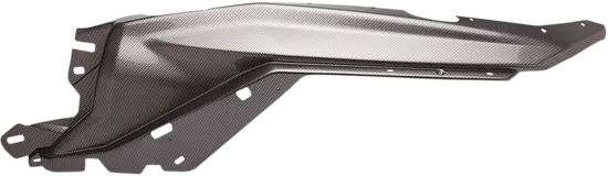 Maier Black Carbon Polypropylene Rear Fender Fairing Guard Pair