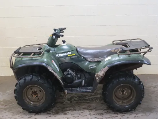 Frame Chassis 2003 Kawasaki Prairie 650 KVF650A 4x4 2178