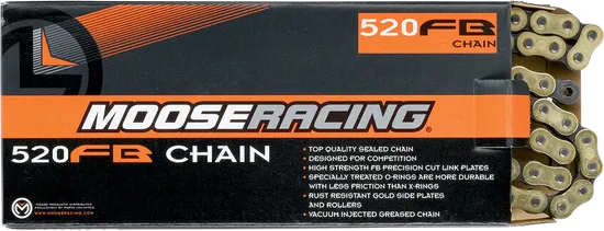 Moose 520 Fine Blanking 120 Link Steel Drive Chain