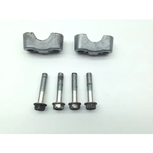Handlebar Handle Bar Mount Clamps 7/8 03 Kawasaki Prairie 650 KVF650A 4x4 2178 3