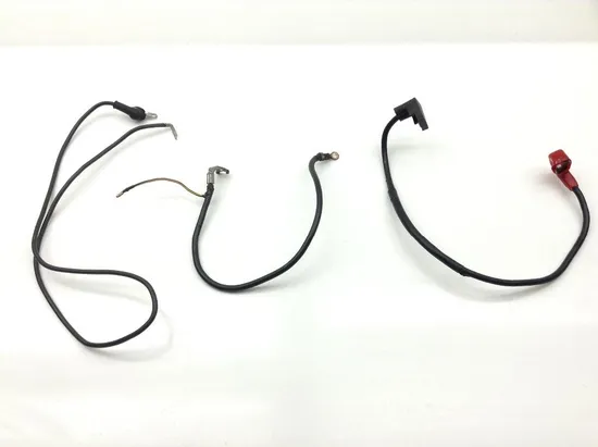 Positive Negative Battery Starter Wires 2003 Kawasaki Prairie 650 4x4 2178