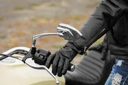 Kuryakyn Phantom Side Mirrors Convex Glass Chrome Pair