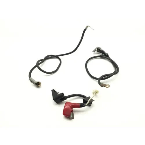 Positive Negative Battery Starter Wires 2008 Kawasaki ZZR600 2116 3