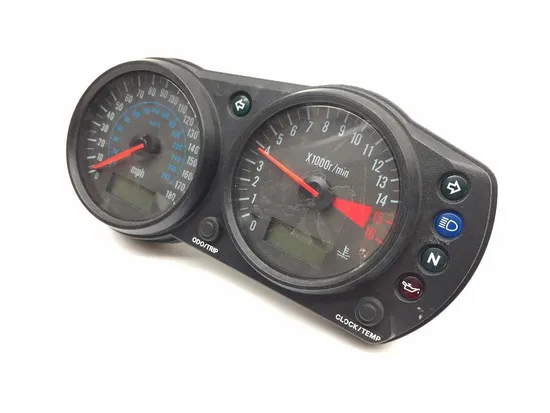 Dash Gauge Tach Speedometer 2008 Kawasaki ZZR600 2116 x