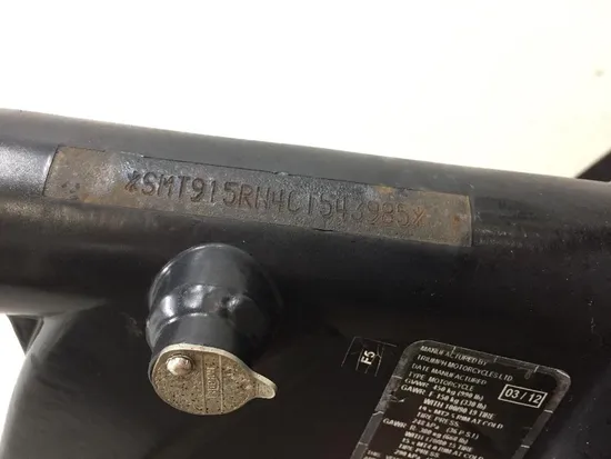 Main Frame Chassis 2012 Triumph Speedmaster 2119