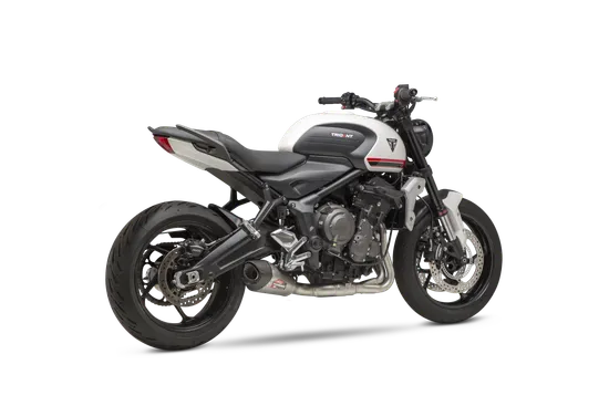 Yoshimura AT2 Race Full System SS Exhaust Pipe Works Triumph Trident 660
