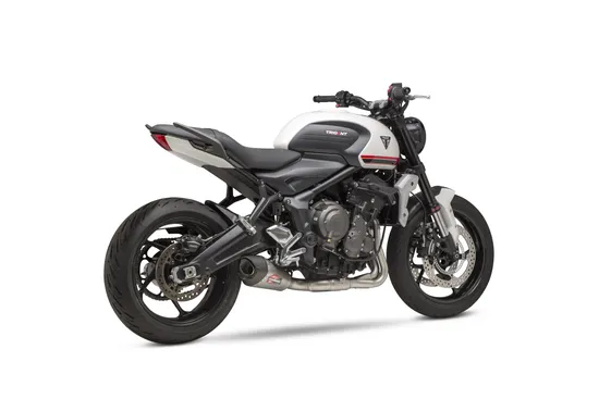 Yoshimura AT2 Race Full System SS Exhaust Pipe Works Triumph Trident 660