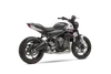 Yoshimura AT2 Race Full System SS Exhaust Pipe Works Triumph Trident 660