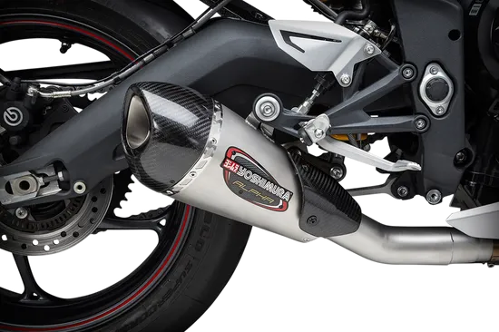 Yoshimura Alpha T Street Slip On SS Exhaust Pipe Works