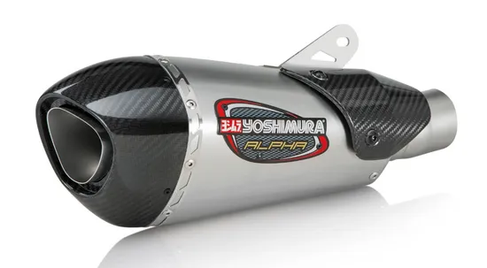 Yoshimura Alpha T Street Slip On SS Exhaust Pipe Works
