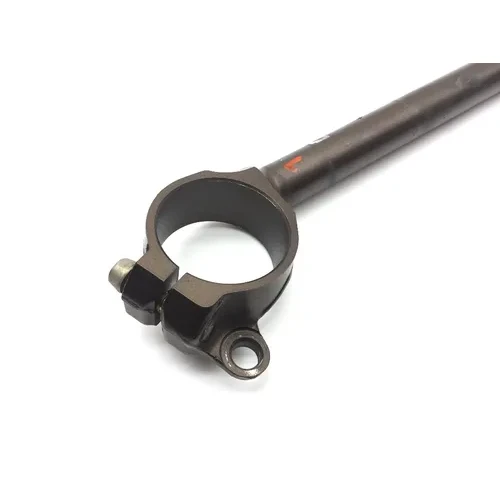 Left Clip-On Clip Side Handle Bar 2006 Kawasaki Ninja ZX6R ZX636C 2118 6