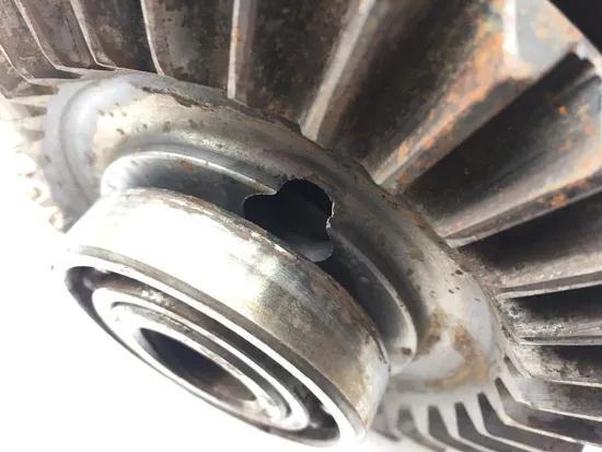 Front Diff Differential Ring Pinion 2004 Yamaha Grizzly 660 YFM660F 2147A PARTS