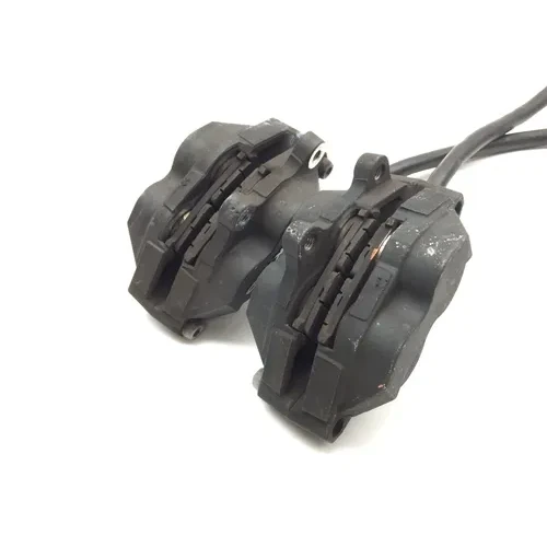 Left Right Front Brake Calipers Pads Set 2004 Kawasaki ZZR1200 2141 11