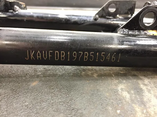 Frame Chassis 2007 Kawasaki Brute Force 750 KVF750B 4x4i 2156