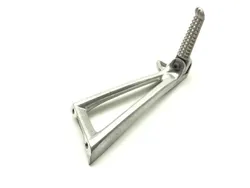 Right Rear Back Passenger Peg Bracket Side 2005 Yamaha YZF R6 2194A