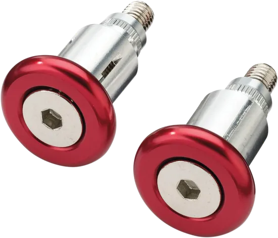 Moose Racing Red Aluminum Handlebar End Cap