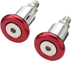 Moose Racing Red Aluminum Handlebar End Cap