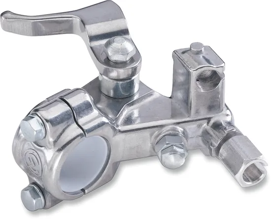 Moose Polished Clutch Perch Bracket w Hot Start Lever For CRF